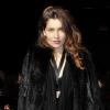 Laetitia Casta lors du défilé Givenchy à Paris le, 2 mars 2014.