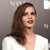 Emma Watson sublime à la première du film Noé à Madrid le 17 mars 2014.