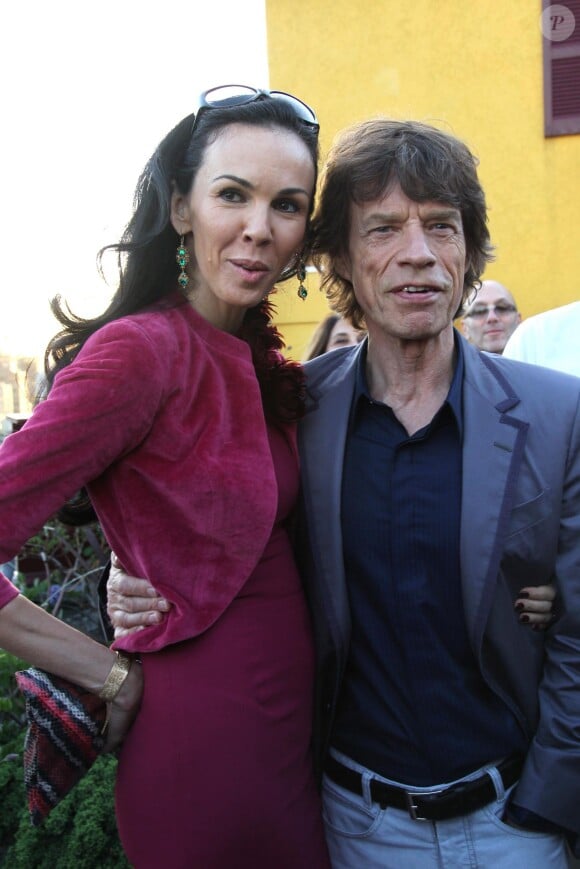 L'Wren Scott et Mick Jagger à New York, le 6 mai 2010.