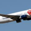 L'avion des Rolling Stones quitte l'aéroport de Perth en Australie, le 20 mars 2014.