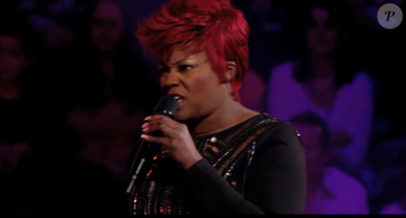Stacey King dans The Voice 3, le samedi 29 février 2014 sur TF1