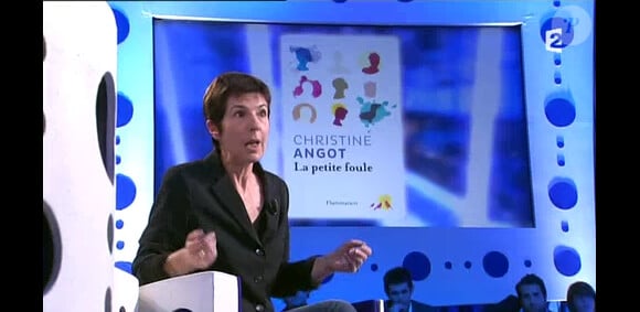 Christine Angot (On n'est pas couché - émission diffusée le samedi 22 mars 2014 sur France 2.)