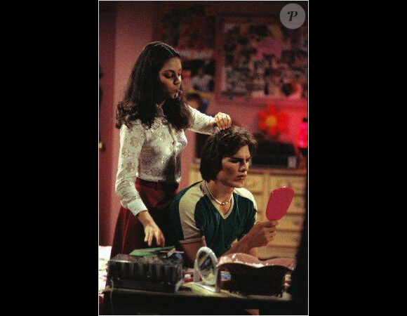 La série That '70 Show avec Ashton Kutcher et Mila Kunis