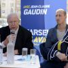 Le nageur Frédérick Bousquet à Marseille : Le nageur français qui s'est engagé sur les listes UMP de Jean-Claude Gaudin (38%) arrive en tête lors de ce premier tour.