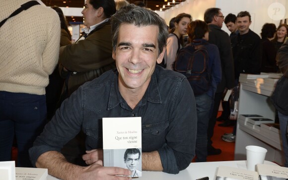 Xavier de Moulins - 34e édition du Salon du livre à Paris, Porte de Versailles, le 23 mars 2014.