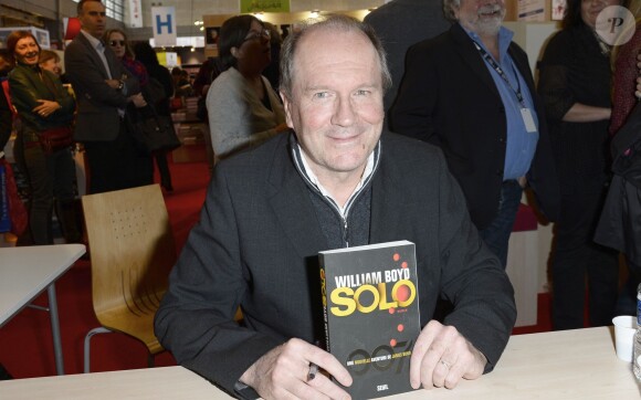 William Boyd - 34e édition du Salon du livre à Paris, Porte de Versailles, le 23 mars 2014.