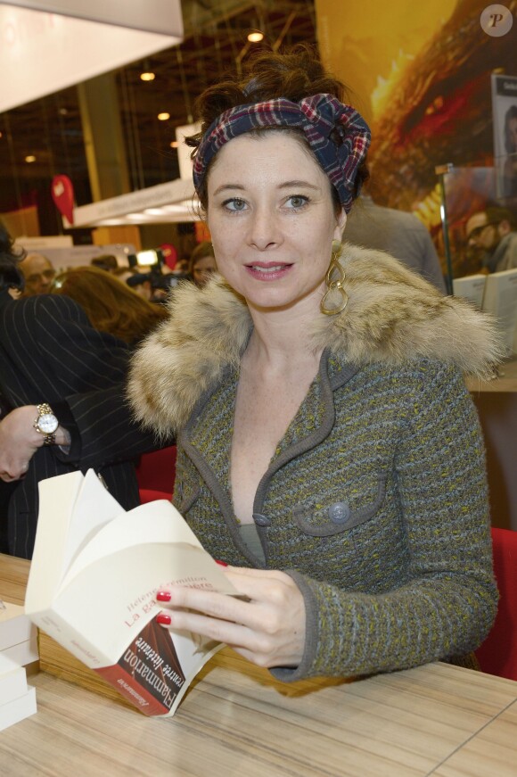 Hélène Grémillon - 34e édition du Salon du livre à Paris, Porte de Versailles, le 23 mars 2014.