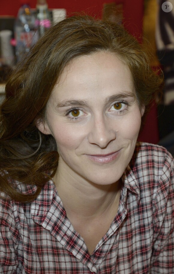 Emilie de Turckheim - 34e édition du Salon du livre à Paris, Porte de Versailles, le 23 mars 2014.