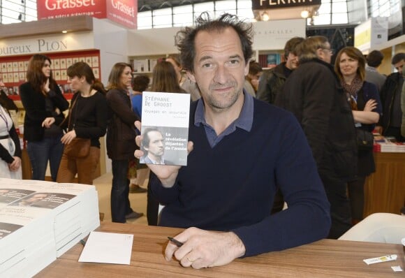 Stéphane de Groodt - 34e édition du Salon du livre à Paris, Porte de Versailles, le 23 mars 2014.