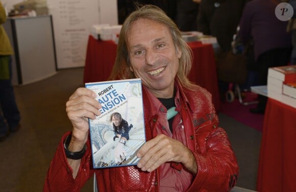 Alain Robert - 34e édition du Salon du livre à Paris, Porte de Versailles, le 23 mars 2014.