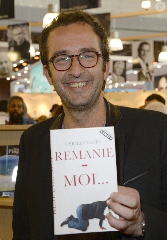 Cyrille Eldin - 34e édition du Salon du livre à Paris, Porte de Versailles, le 23 mars 2014.