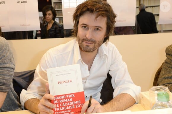 Christophe Ono-Dit-Biot - 34e édition du Salon du livre à Paris, Porte de Versailles, le 23 mars 2014.