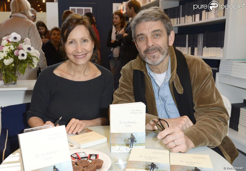 Pom Bessot et Philippe Lefait - 34e édition du Salon du livre à Paris, Porte de Versailles, le 23 mars 2014.