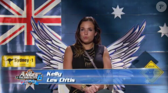 Kelly dans Les Anges de la télé-réalité 6 le lundi 24 mars 2014 sur NRJ 12
