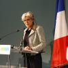 Claudie Haigneré - lancement du programme "100 000 professeurs pour l'Afrique" au palais de la découverte à Paris, le 20 mars 2014.