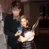 Jessica Chastain a posté la veille de la date de son anniversaire la soirée qu'elle a faite avec ses amis à Toronto - 23 mars 2014