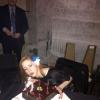 Jessica Chastain a posté la veille de la date de son anniversaire la soirée qu'elle a faite avec ses amis à Toronto : Jess fait un voeu - 23 mars 2014