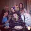 Jessica Chastain a posté la veille de la date de son anniversaire la soirée qu'elle a faite avec ses amis à Toronto - 23 mars 2014