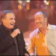  Gérard Rinaldi et Jean Sarrus, Les Charlots dans l'émission les Annes Bonheur, enregistrée le 27 mars 2008 à Paris 