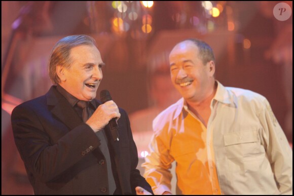 Gérard Rinaldi et Jean Sarrus, Les Charlots dans l'émission les Annes Bonheur, enregistrée le 27 mars 2008 à Paris