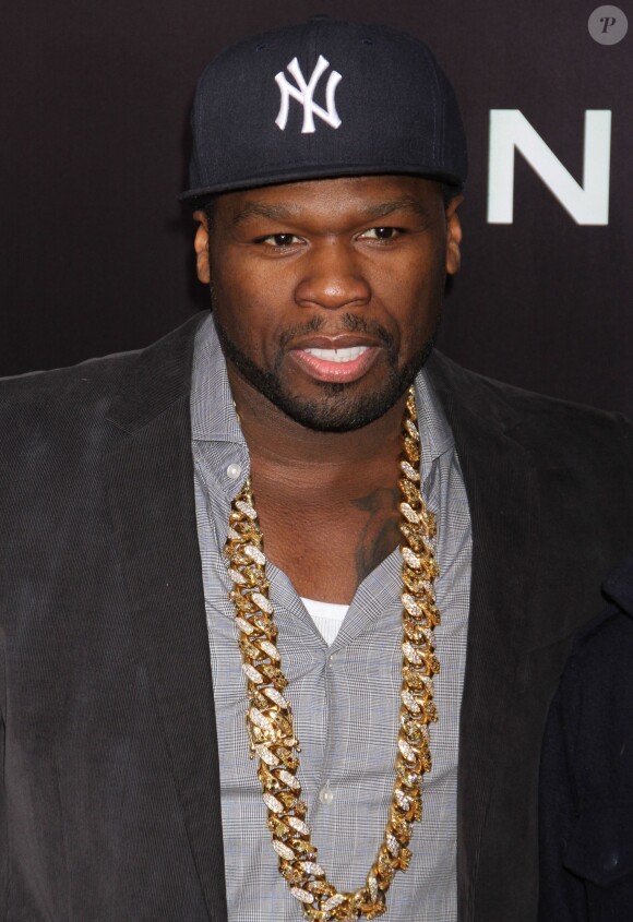 50 Cent à la première du film Noé au Ziegfeld Theatre à New York le 26 mars 2014.
