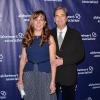 Beau Bridges et son épouse lors de lors de la 22e soirée A Night at Sardi's au profit de l'association Alzheimer au Beverly Hilton Hotel de Beverly Hills, le 26 mars 2014