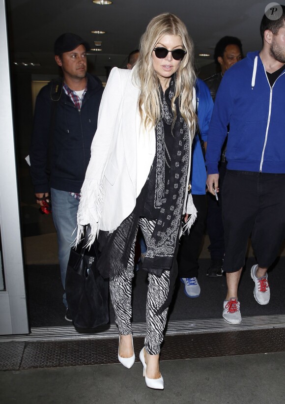 Fergie à Los Angeles, le 22 mars 2014.