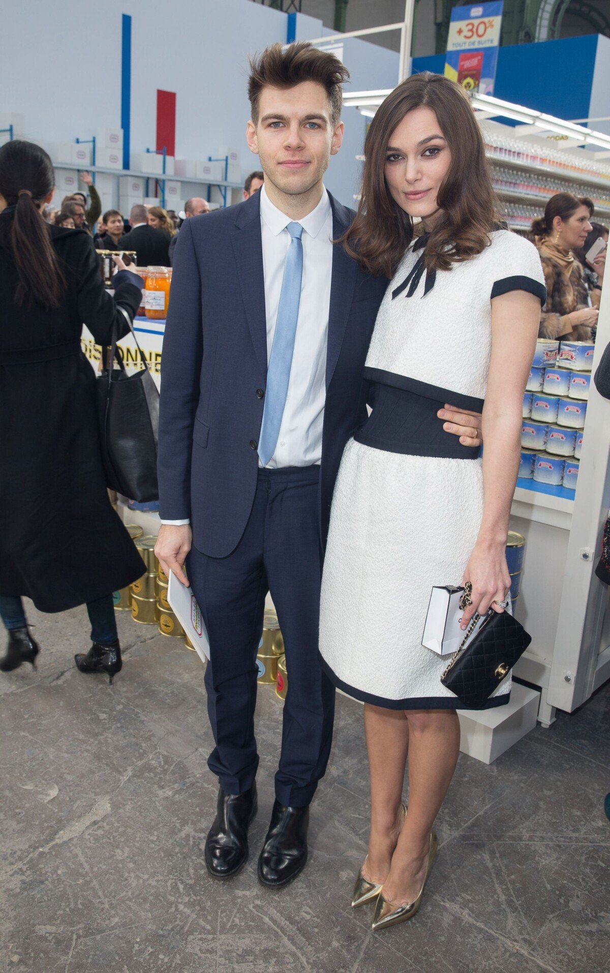 Photo : Keira Knightley et son mari James Righton lors du défilé de