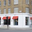  Exclusif - La boutique Carolina Herrera de Knightsbridge, à Londres, le 27 mars 2014, où Pippa Middleton s'est rendue pour quelques achats. 