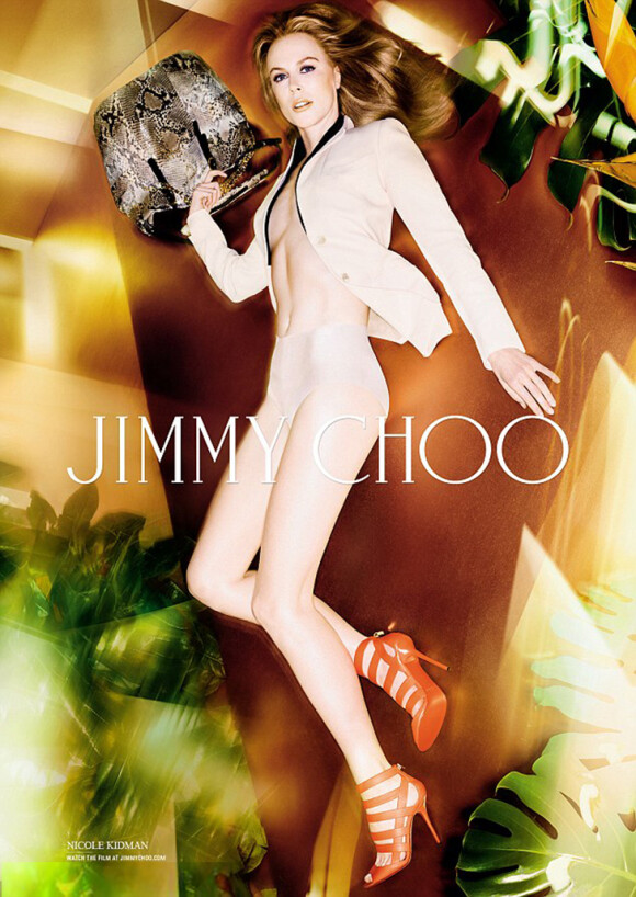 Nicole Kidman exotique dans la campagne printemps/été 2014 Jimmy Choo