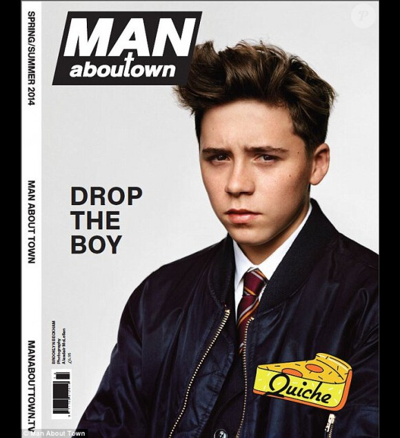 Brooklyn Beckham, photographiée par Alasdair McLellan pour le numéro printemps-été 2014 du magazine Man About Town.