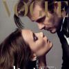 Victoria et David Beckham en couverture du magazine Vogue Paris. Décembre 2013.
