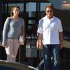 Exclusif - Arnold Schwarzenegger avec sa fille Katherine dans les rues de Beverly Hills, le 25 août 2012.