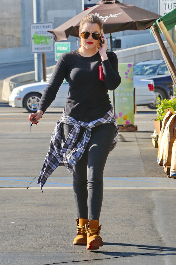 Khloé Kardashian à Los Angeles, le 19 mars 2014.