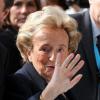 Bernadette Chirac - Inauguration de l'Institut Claude Pompidou consacré à la recherche sur la maladie d'Alzheimer à Nice le 10 mars 2014.