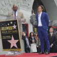  Orlando Bloom et Forest Whitaker sur le Hollywood Walk of Fame &agrave; Los Angeles, le 2 avril 2014. 