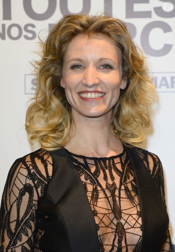 Alexandra Lamy lors de l'avant-première du film "De Toutes Nos Forces" au Gaumont Opéra à Paris, le 17 mars 2014