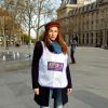 Vanessa Demouy - 1ère édition des Journées Nationales Contre la Leucémie à Paris, coordonnée par les associations "Laurette Fugain" et "Cent Pour Sang la Vie", le 29 mars 2014. 