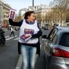 Vanessa Demouy - 1ère édition des Journées Nationales Contre la Leucémie à Paris, coordonnée par les associations "Laurette Fugain" et "Cent Pour Sang la Vie", le 29 mars 2014. 