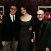 Domenico Dolce, Monica Bellucci et Stefano Gabbana à Moscou, le 12 mars 2014.