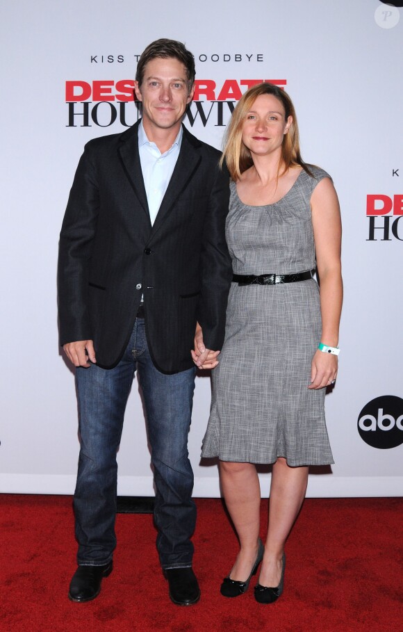 Kevin Rahm et sa femme Amy à Los Angeles, le 21 septembre 2011. 