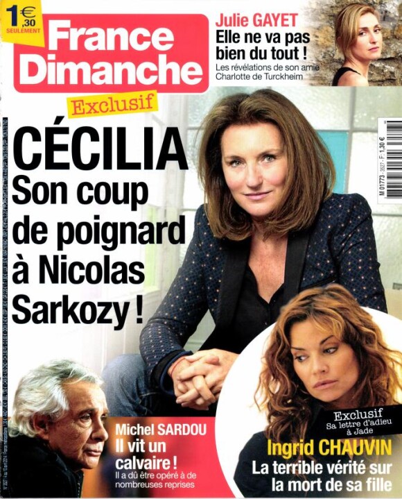 "France Dimanche" du 4 avril 2014.