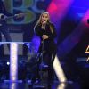 Anastacia chante sur le plateau de l'émission Wetten, dass..? diffusée sur la chaine ZDF en Allemagne. Le 5 avril 2014.