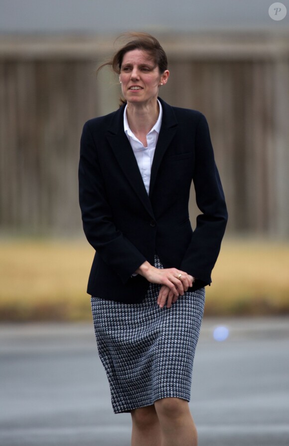 Maria Teresa Turrion Borrallo, nounou du prince George de Cambridge, à Wellington le 7 avril 2014