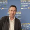Jean-Louis Langlois lors du vernissage de l'exposition "Le musée imaginaire d'Henri Langlois" à la Cinémathèque française à Paris le 7 avril 2014