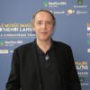 Arnaud Desplechin lors du vernissage de l'exposition "Le musée imaginaire d'Henri Langlois" à la Cinémathèque française à Paris le 7 avril 2014