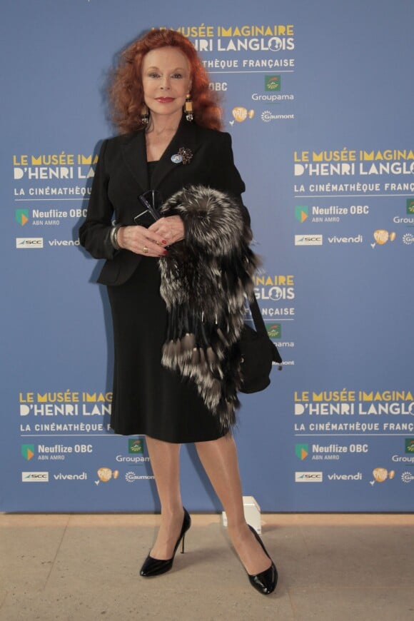 Béatrice Costantini (Ayant-droit du réalisateur français Louis Feuillade) lors du vernissage de l'exposition "Le musée imaginaire d'Henri Langlois" à la Cinémathèque française à Paris le 7 avril 2014