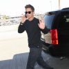 Rob Lowe va prendre un avion à l'aéroport LAX à Los Angeles, le 7 avril 2014.