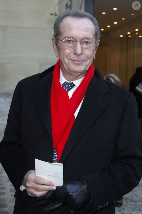 Dominique Baudis à Paris le 11 décembre 2013.