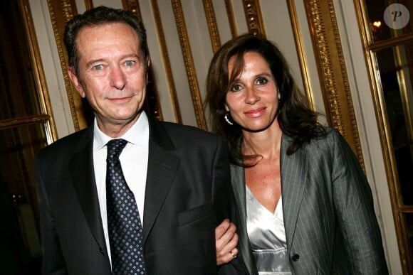Dominique Baudis et son épouse Ysabel Saïah-Baudis en juin 2005